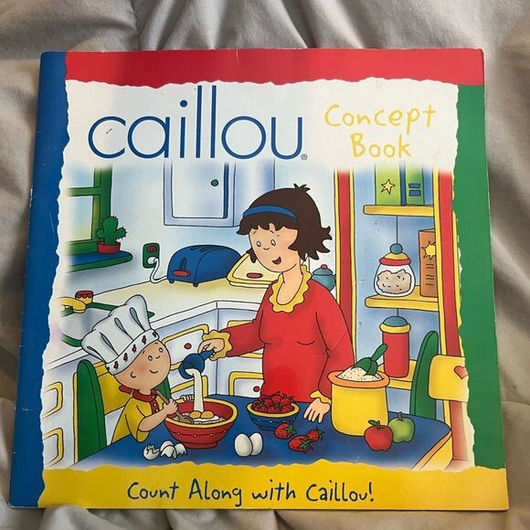 Book Bundle 📚: 5 Caillou Children’s Picture Books, Counting, Learning Preschool - Picture 3 of 5